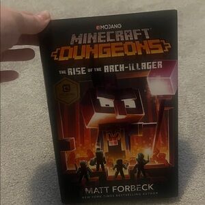 Minecraft Dungeons: The Rise of the Arch-Illager Book by Matt Forbeck